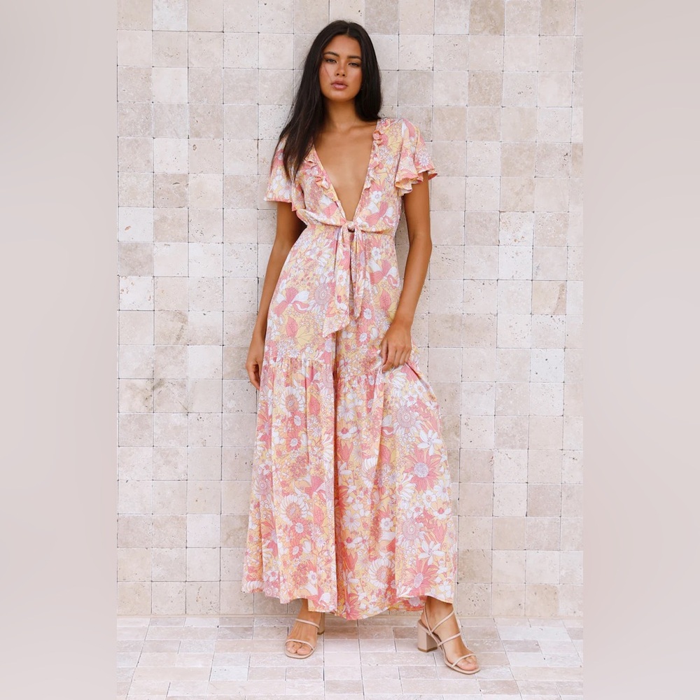 Natural Heights Jumpsuit Floral